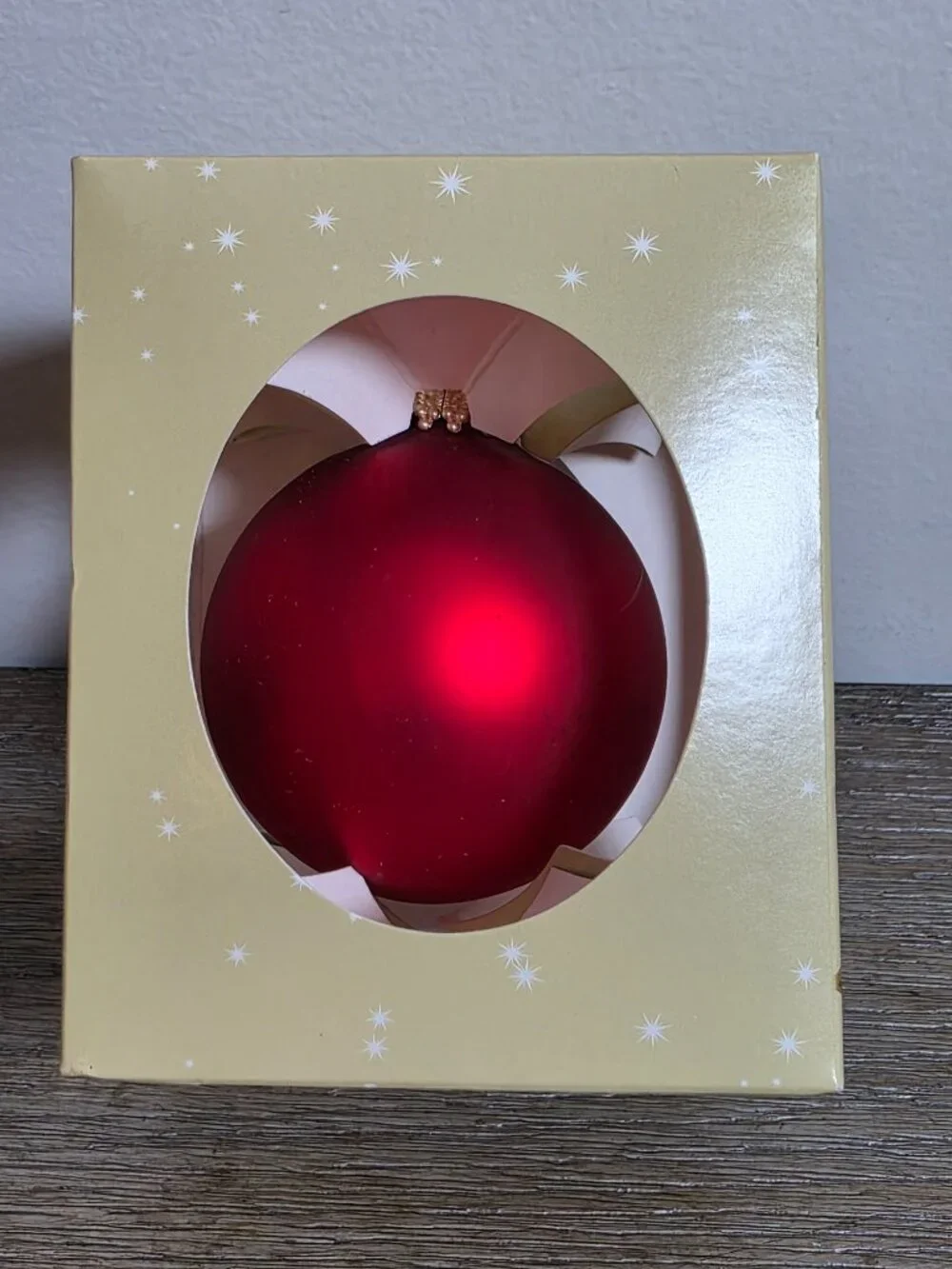 May All Your MILES Be MERRY! Red Glass Christmas Ornament READ